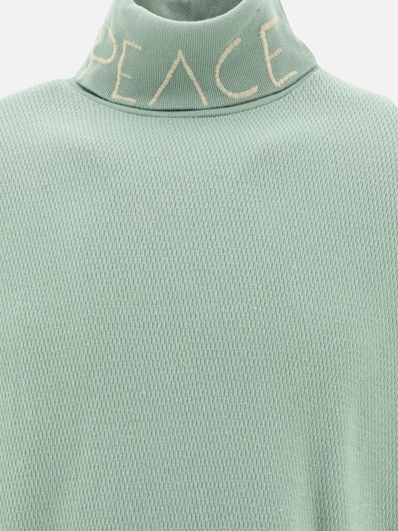 Embroidered turtleneck