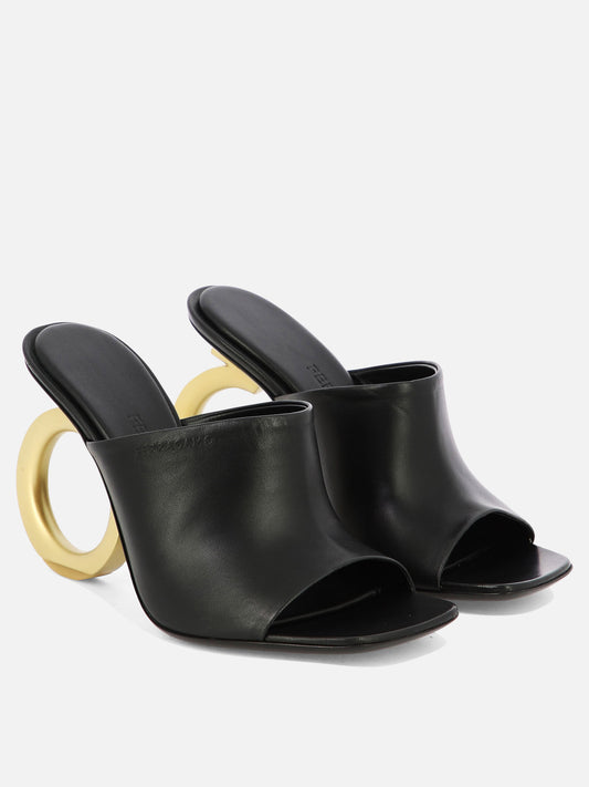Heeled sandals 0761922  Black - Ferragamo Women | PLP | VIETTI Online Store | 2
