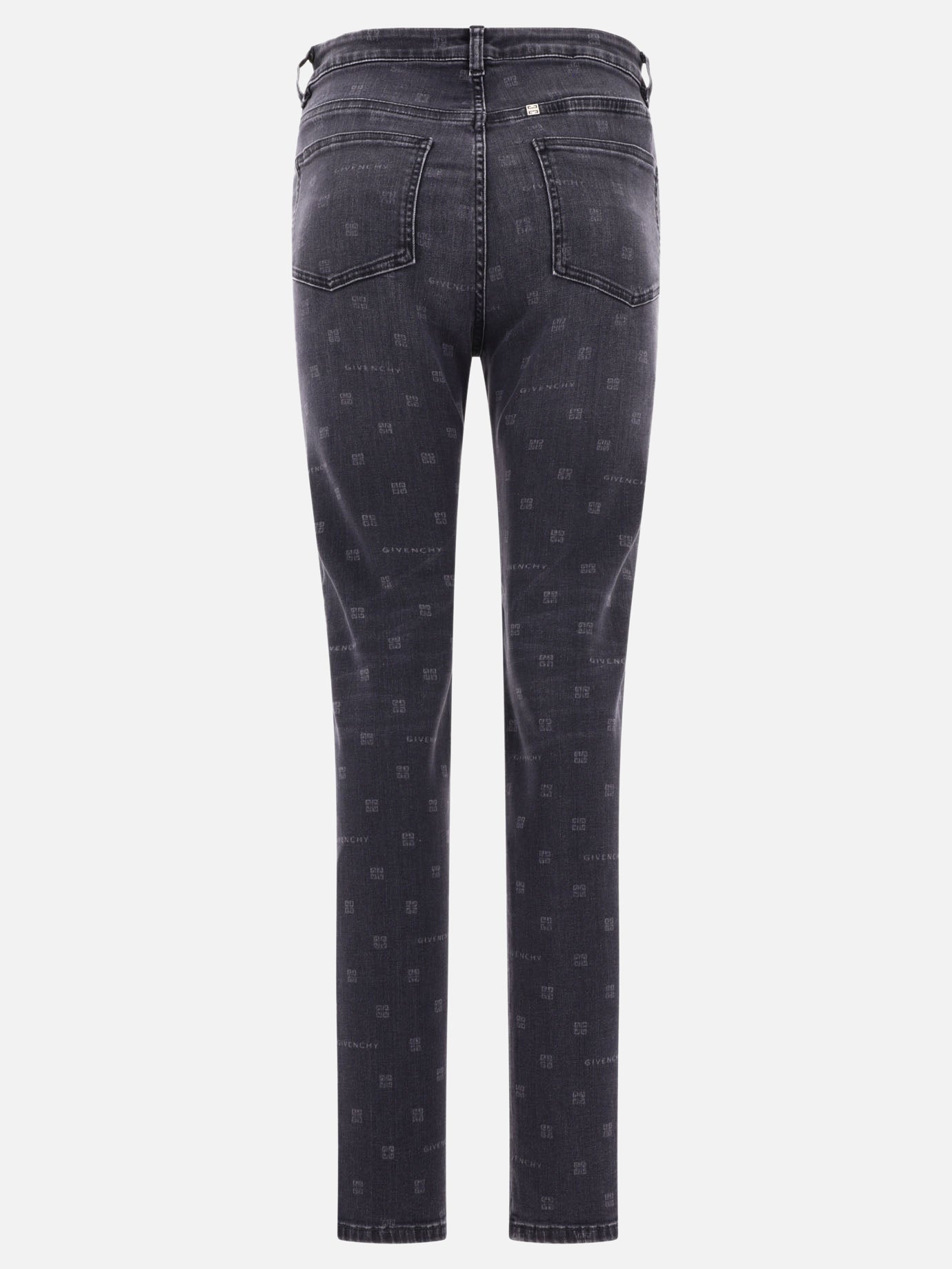 Straight-leg jeans 92% cotone 6% elastomultiestere 2% elastan  Black - Givenchy Women | PDP | VIETTI Online Store | Zoom-Modal_2
