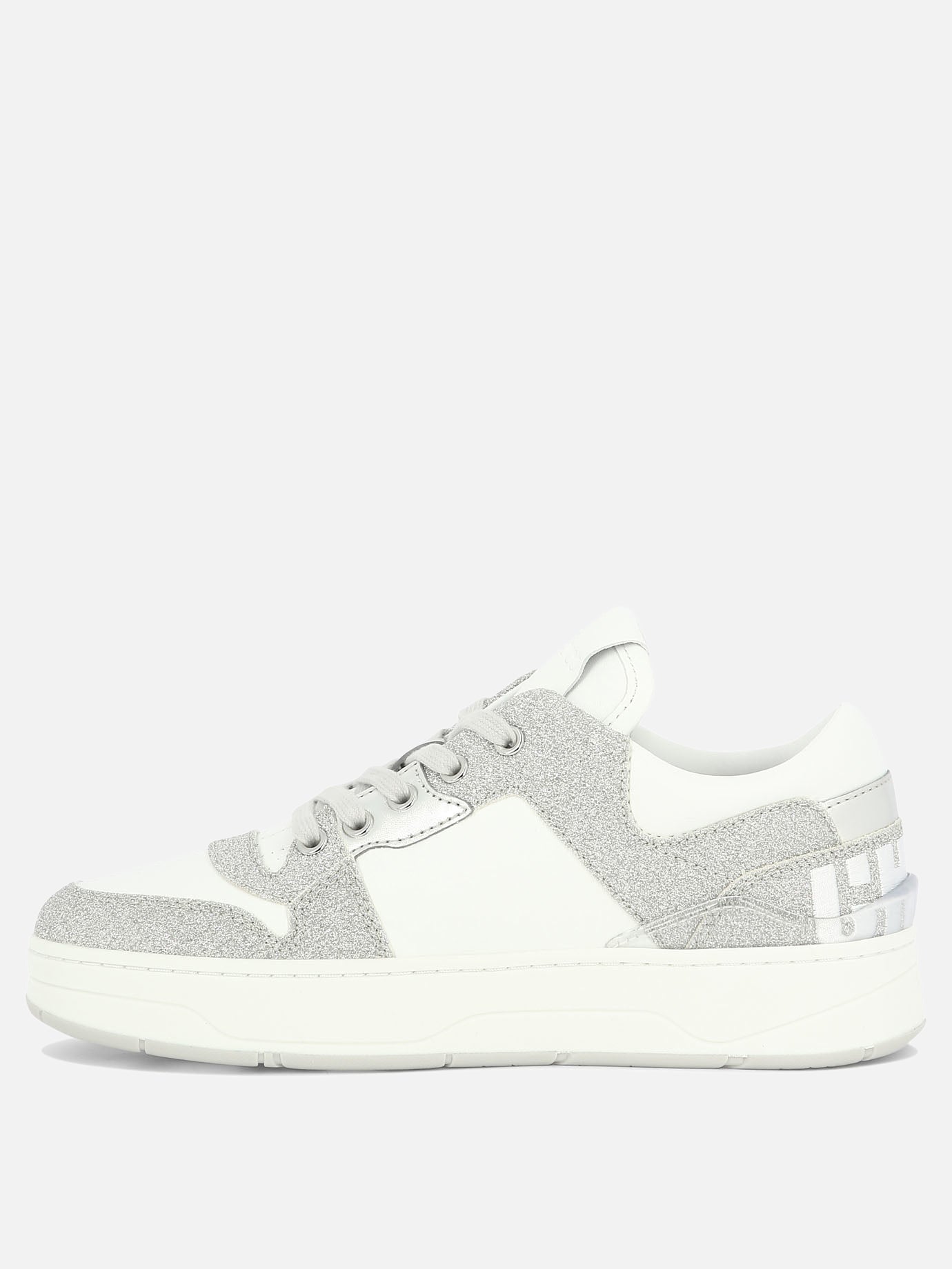 Low top sneakers 100% pelle - 100% gomma  White - Jimmy Choo Women | PDP | VIETTI Online Store | Zoom-Modal_3
