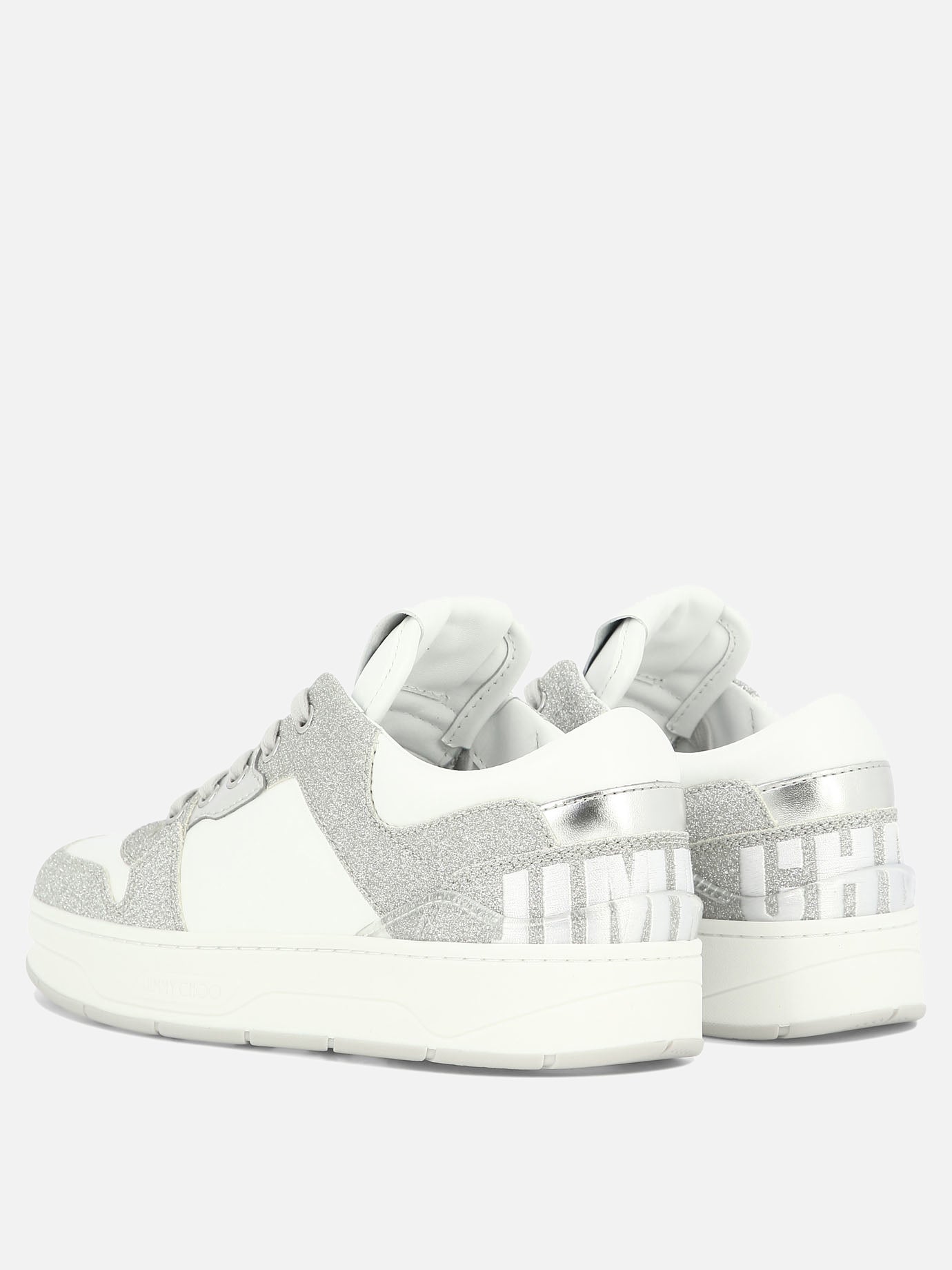 Low top sneakers 100% pelle - 100% gomma  White - Jimmy Choo Women | PDP | VIETTI Online Store | thumbnail_4