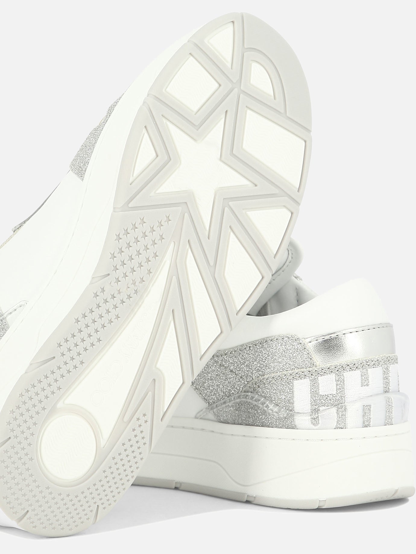 Low top sneakers 100% pelle - 100% gomma  White - Jimmy Choo Women | PDP | VIETTI Online Store | thumbnail_5