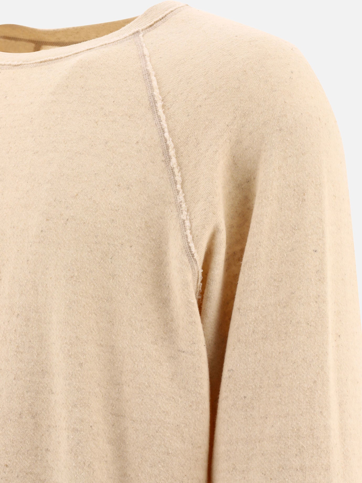 Crewnecks 70% cotone 30% lino  Beige - KAPITAL Men | PDP | VIETTI Online Store | thumbnail_4