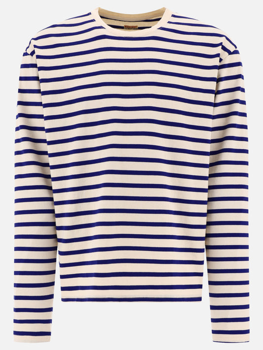 Crewneck t-shirts 100% cotone  Blue - KAPITAL Men | PLP | VIETTI Online Store 
