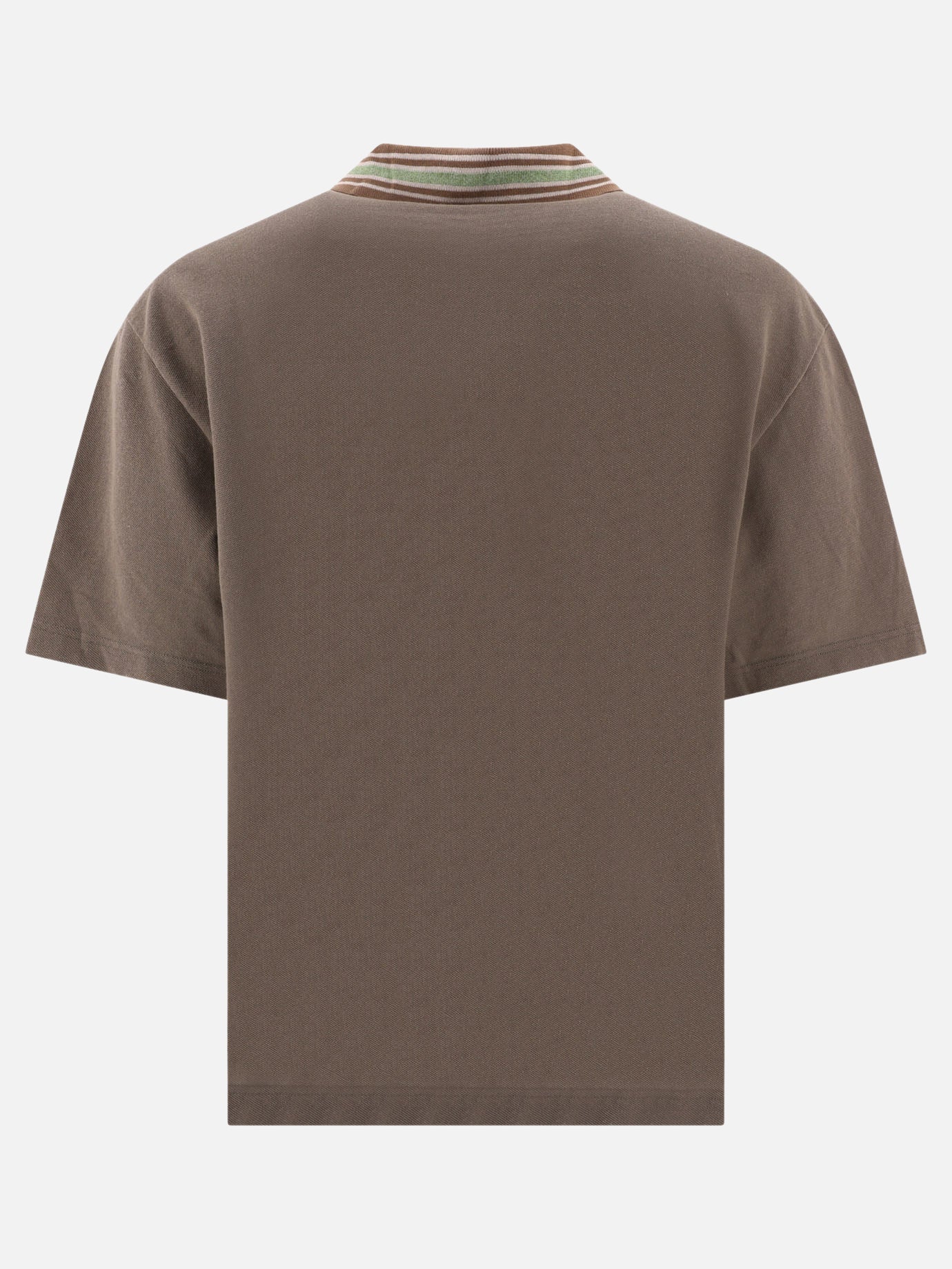 Polo shirts with buttons 100% cotton  Brown - KAPITAL Men | PDP | VIETTI Online Store | thumbnail_2
