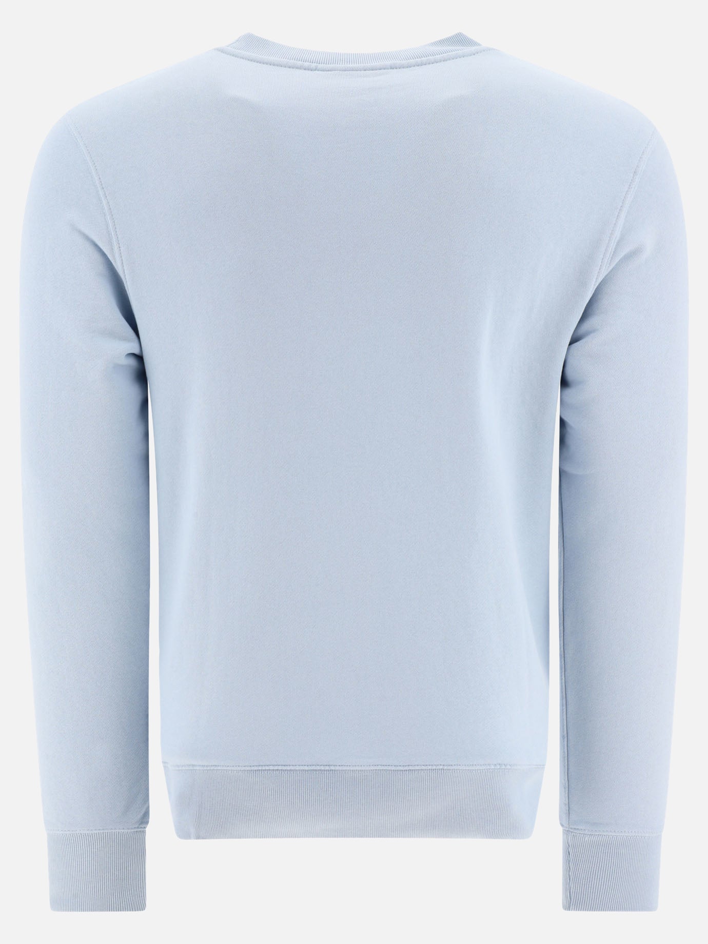 Crewnecks 100% cotton  Light blue - Maison Kitsuné Men | PDP | VIETTI Online Store | thumbnail_2