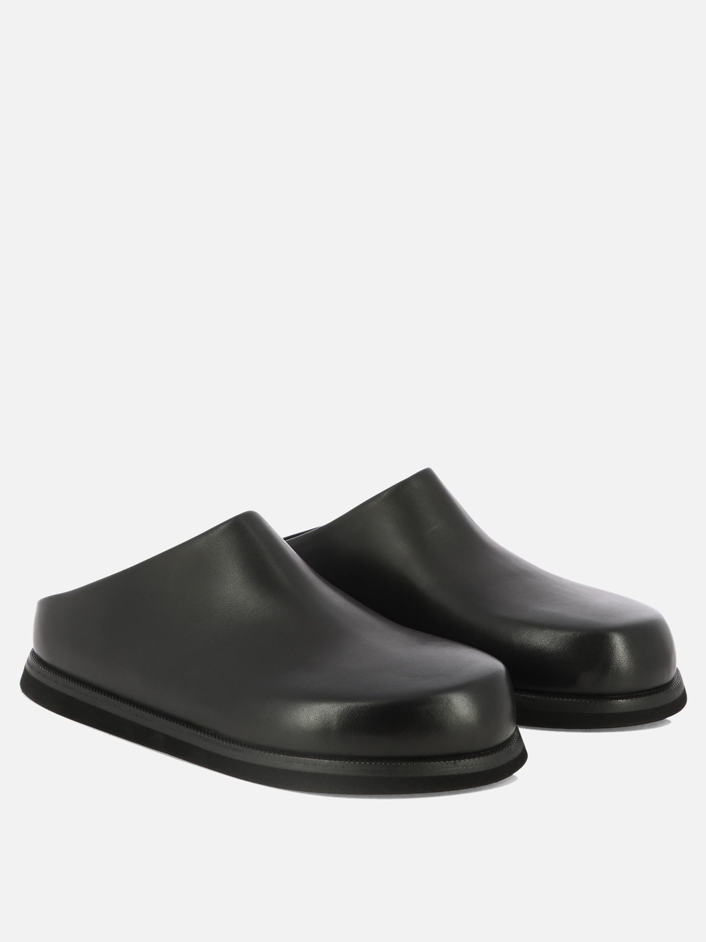 Slippers 100% pelle di vitello - 100% gomma  Black - Marsèll Men | PDP | VIETTI Online Store | thumbnail_2