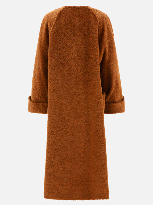 Long coats Solid colour  Brown - Max Mara Women | PLP | VIETTI Online Store | 2
