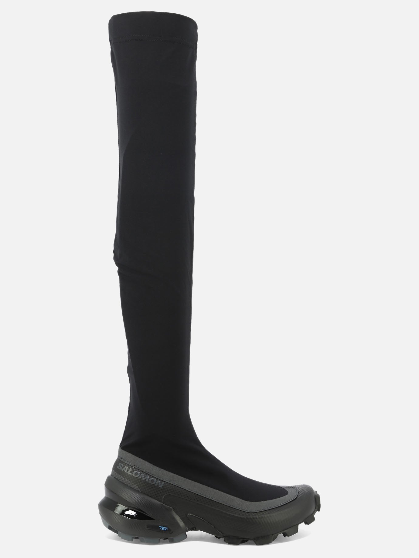Over the knee 100% lycra - 100% rubber  Black - MM6 Maison Margiela Women | PDP | VIETTI Online Store | thumbnail