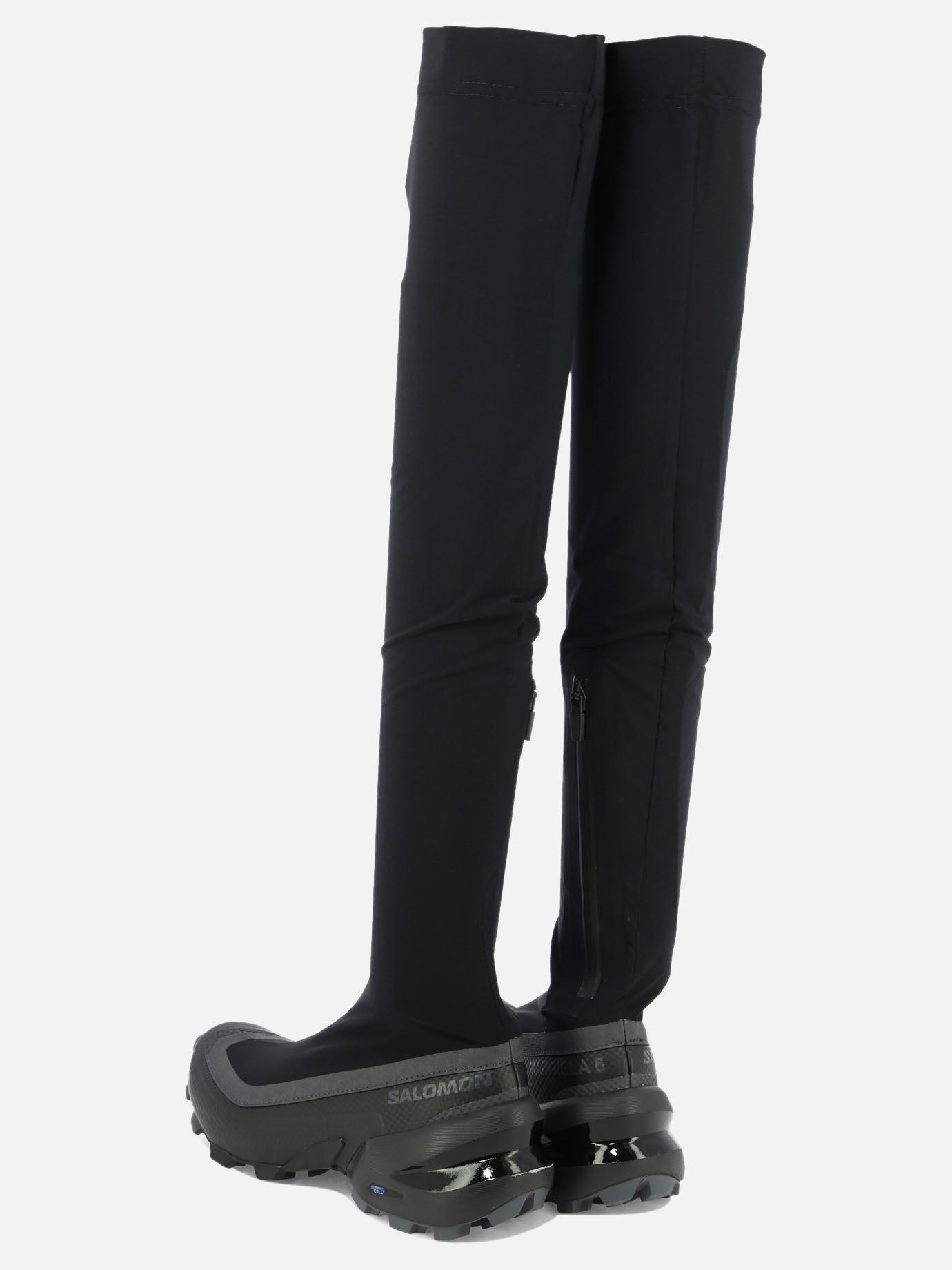 Over the knee 100% lycra - 100% rubber  Black - MM6 Maison Margiela Women | PDP | VIETTI Online Store | Zoom-Modal_4

