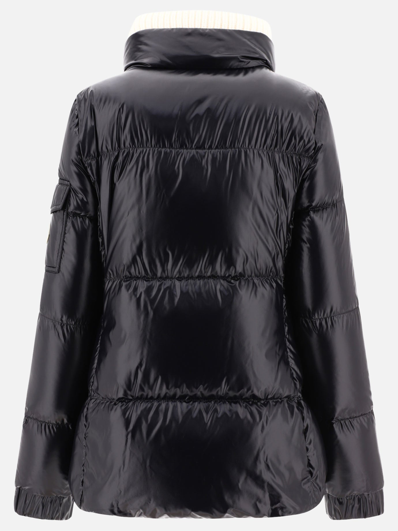 Down jackets 100% poliammide - 100% cuoio  Black - Moncler Women | PDP | VIETTI Online Store | Zoom-Modal_2
