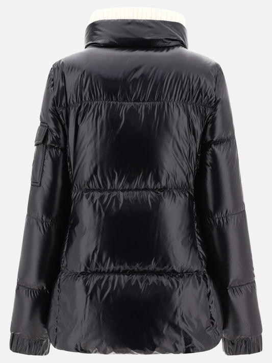 Down jackets 100% poliammide - 100% cuoio  Black - Moncler Women | PLP | VIETTI Online Store | 2
