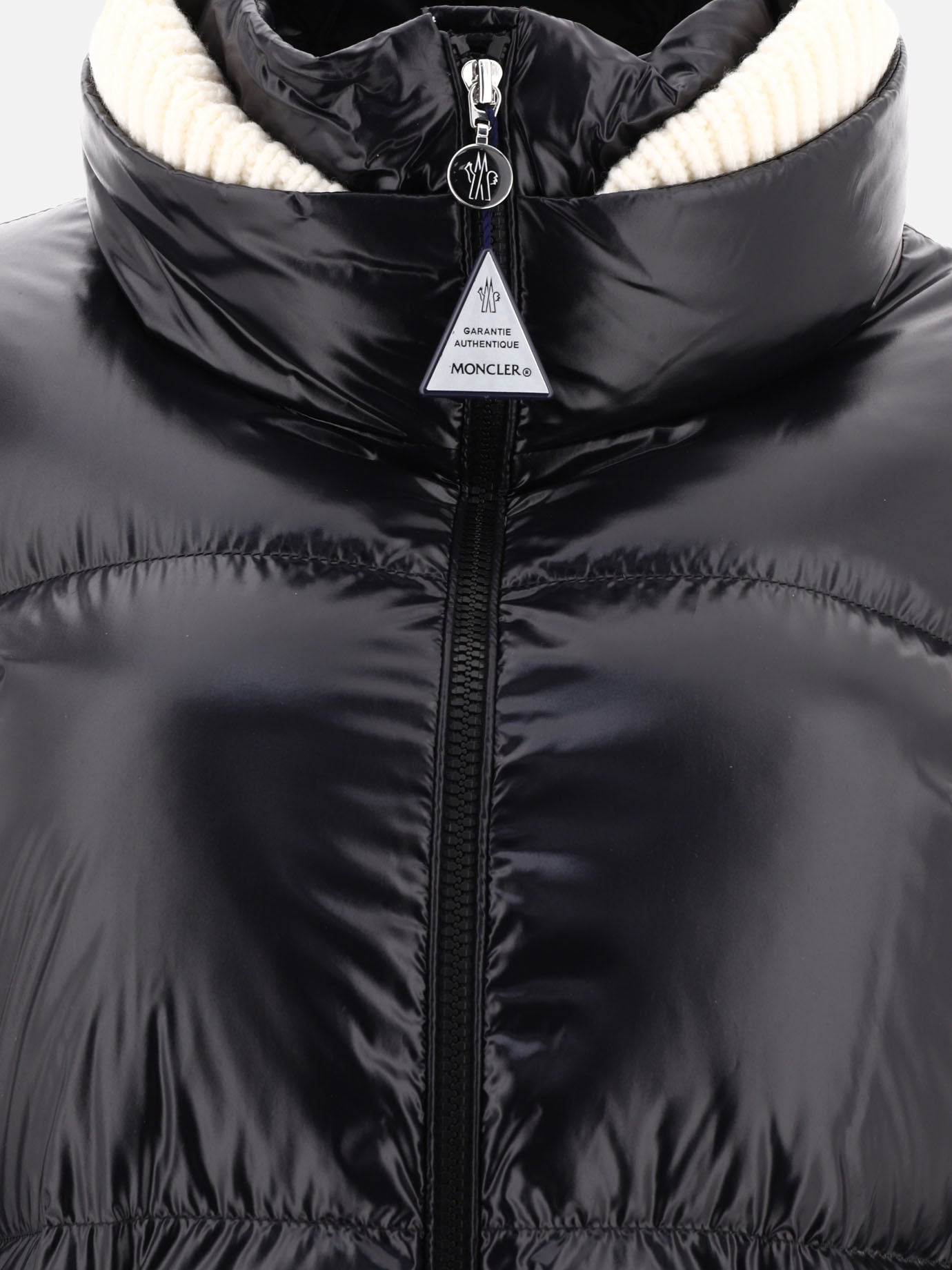 Down jackets 100% poliammide - 100% cuoio  Black - Moncler Women | PDP | VIETTI Online Store | Zoom-Modal_3
