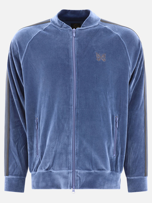 Full zip sweatshirts 77% cotton 23% polyester  Light blue - Needles Men | PLP | VIETTI Online Store 
