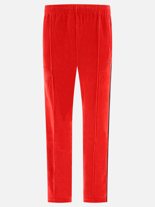 Velour track trousers