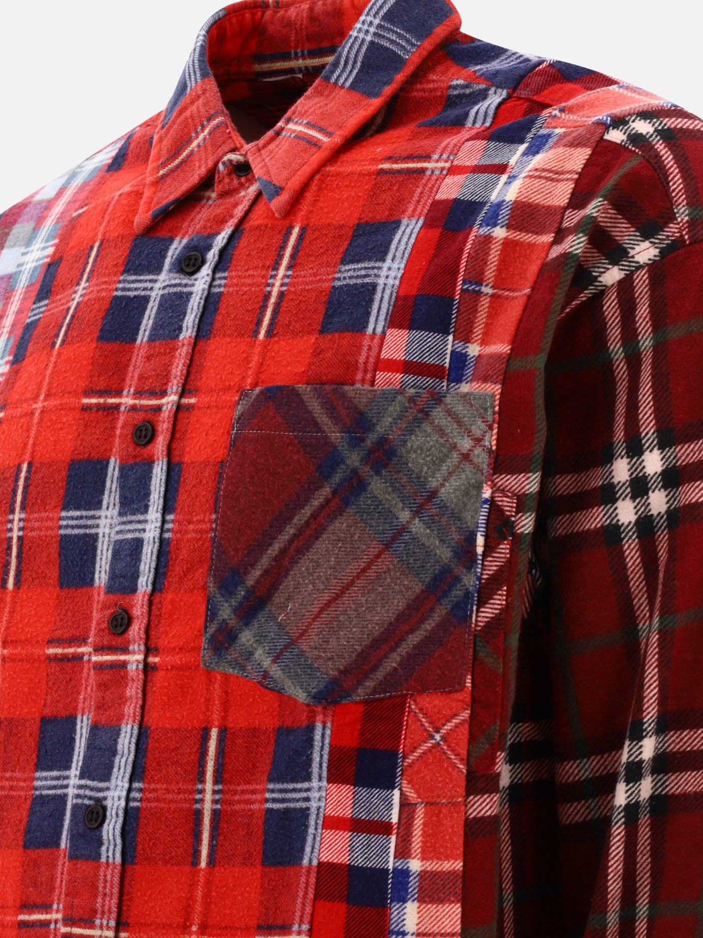Casual shirts 100% cotton  Red - Needles Men | PDP | VIETTI Online Store | Zoom-Modal_4
