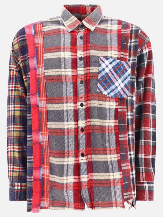 Casual shirts 100% cotton  Red - Needles Men | PLP | VIETTI Online Store 

