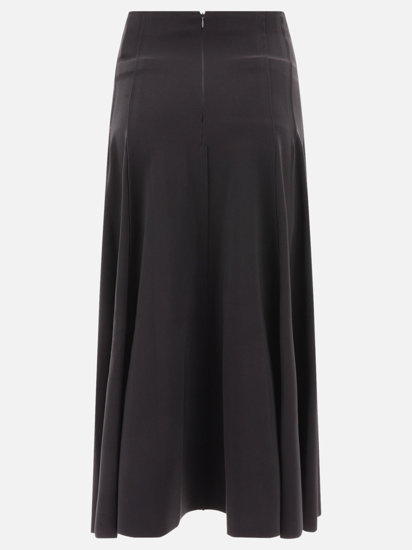 Long skirts 95% poliestere 5% elastan  Black - Norma Kamali Women | PDP | VIETTI Online Store | Zoom-Modal_2
