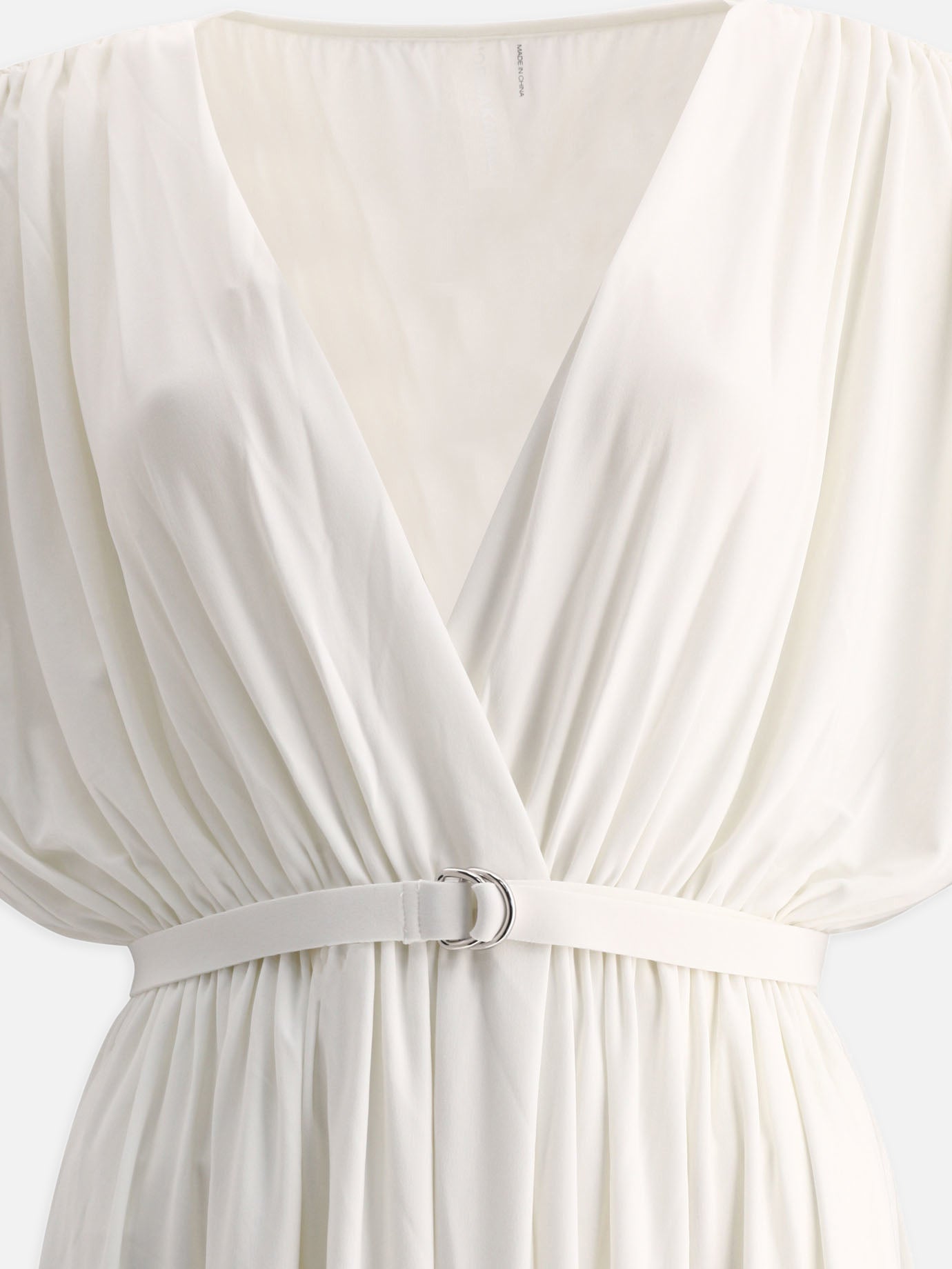 Long dresses 95% poliestere 5% elastan  White - Norma Kamali Women | PDP | VIETTI Online Store | thumbnail_3