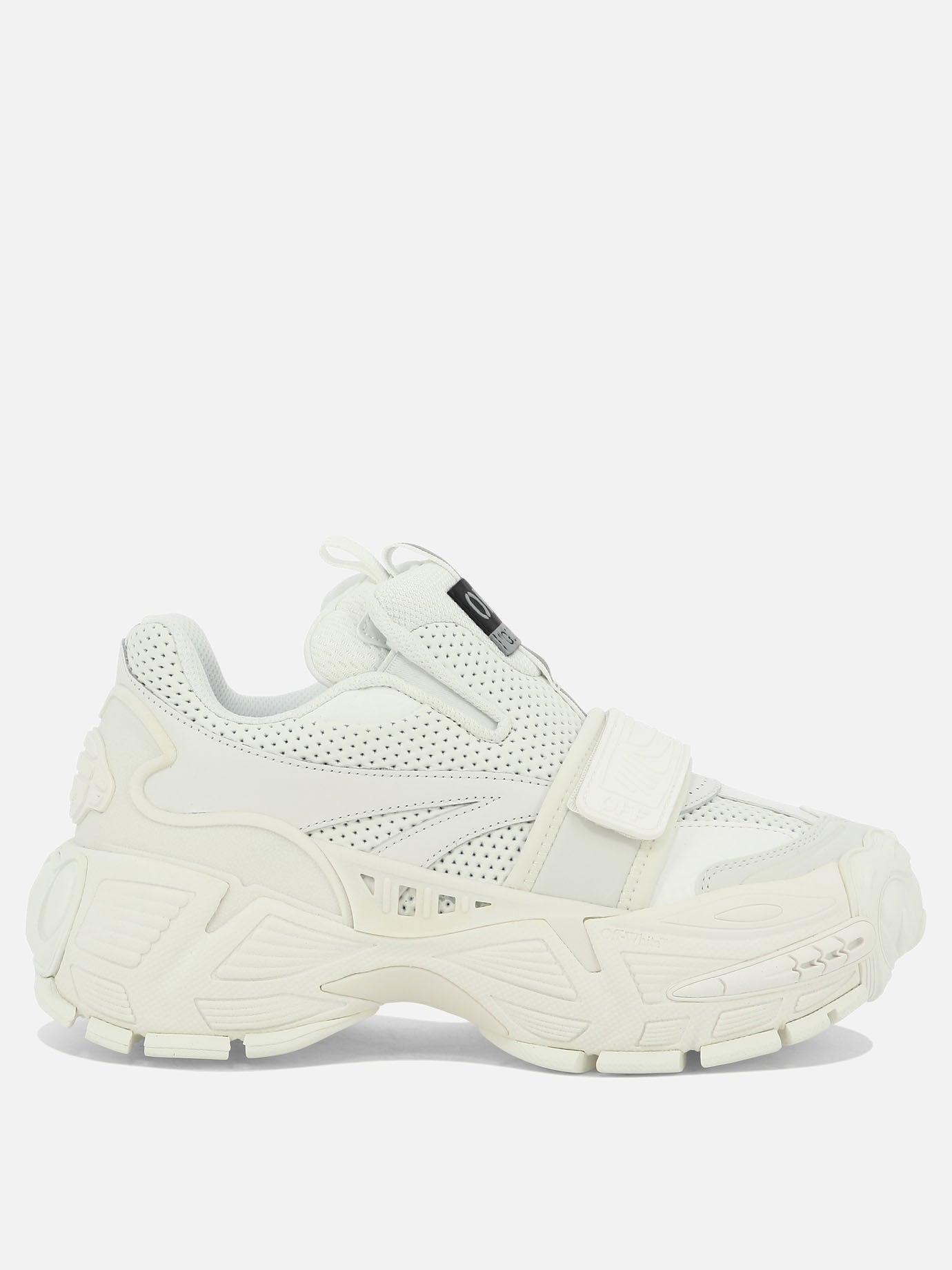 Low top sneakers 100% polyester - 100% rubber  White - Off-White Women | PDP | VIETTI Online Store | thumbnail