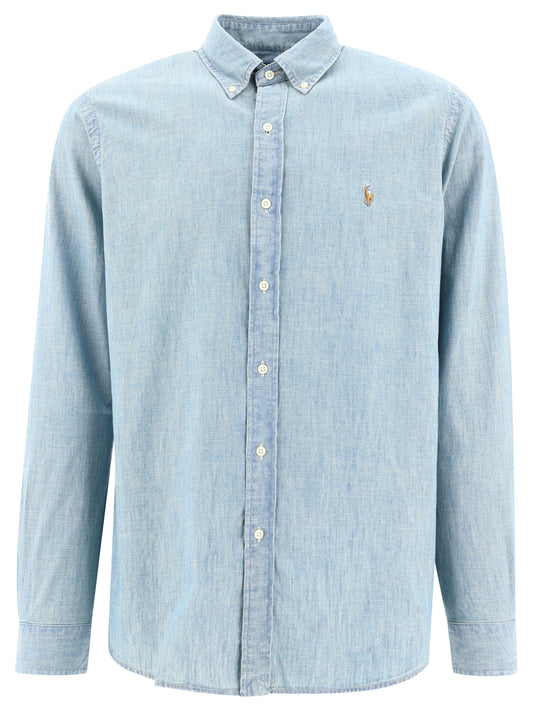 Casual shirts Solid colour  Light blue - Polo Ralph Lauren Men | PLP | VIETTI Online Store 
