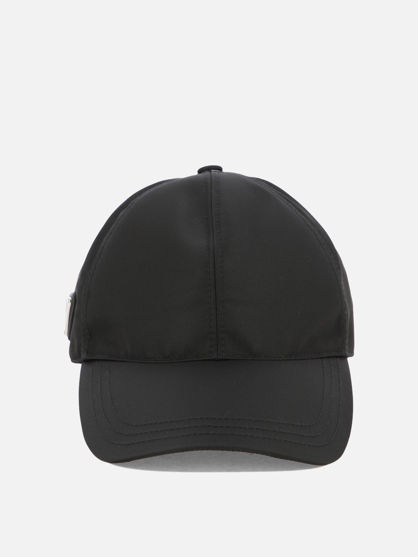 Baseball caps 100% recycled polyamide  Black - Prada Women | PDP | VIETTI Online Store | Zoom-Modal
