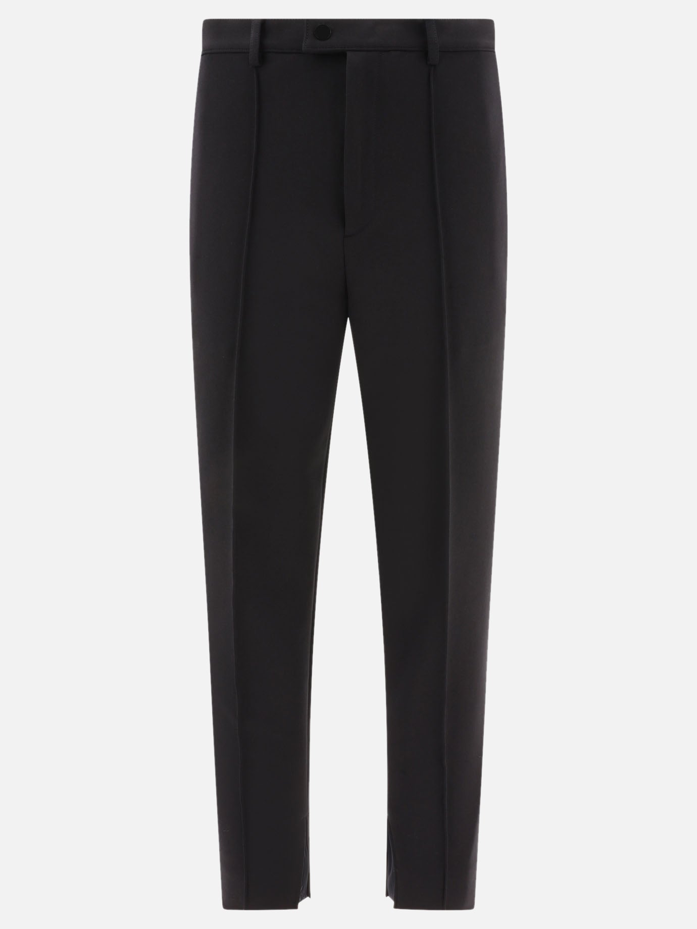 Tailored trousers 70% poliammide 26% poliestere 4% elastane  Black - Prada Men | PDP | VIETTI Online Store | thumbnail