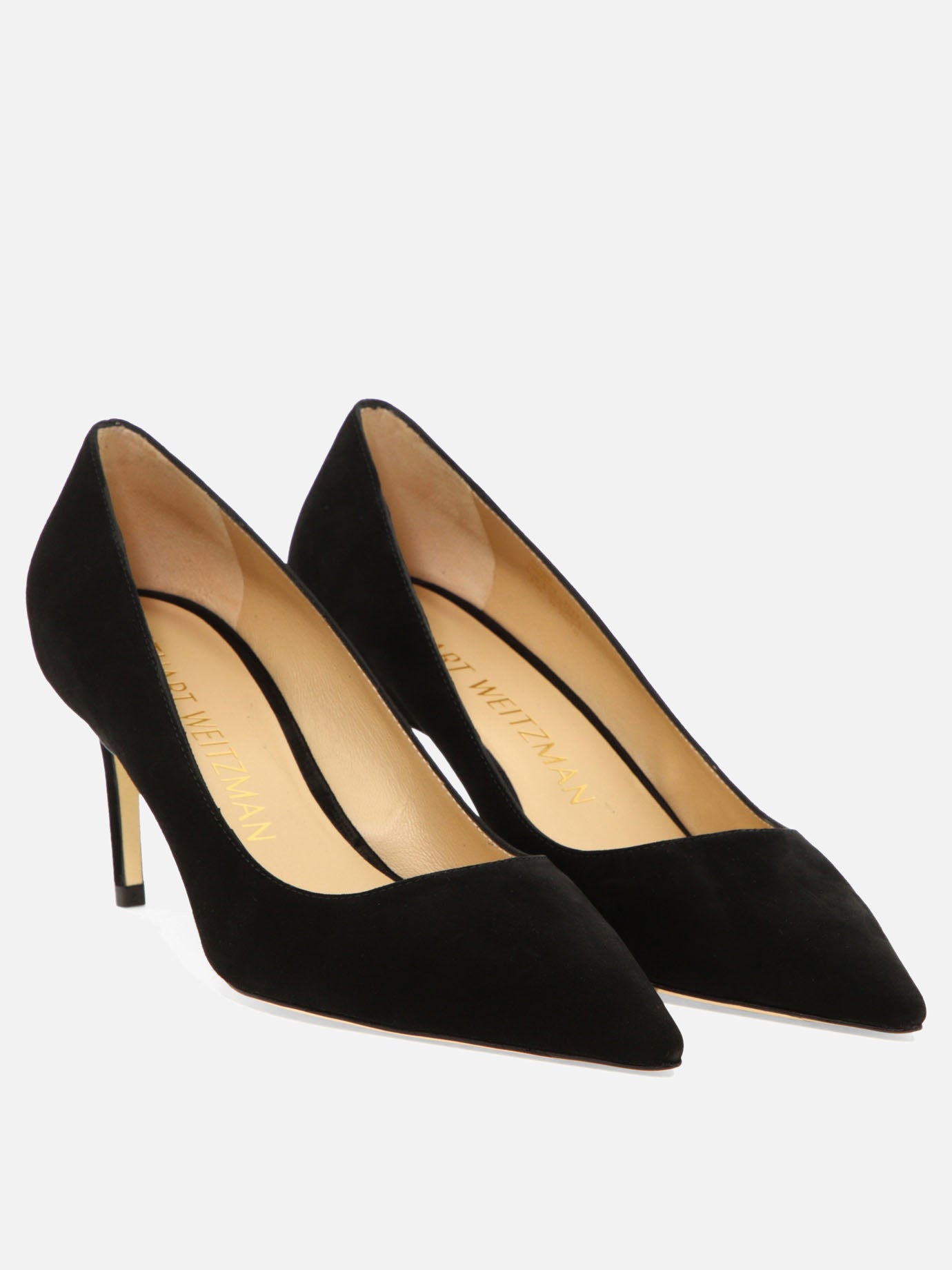 Pumps 100% scamosciato - 100% cuoio  Black - Stuart Weitzman Women | PDP | VIETTI Online Store | thumbnail_2
