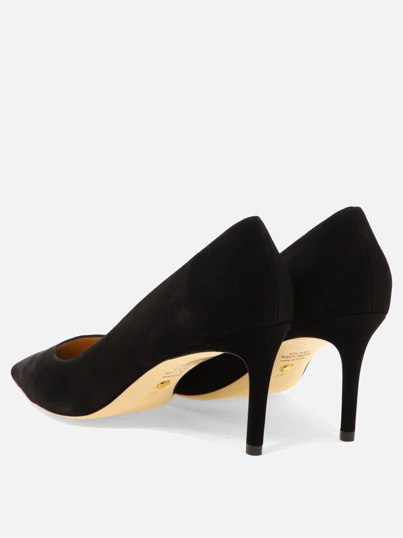 Pumps 100% scamosciato - 100% cuoio  Black - Stuart Weitzman Women | PDP | VIETTI Online Store | thumbnail_4