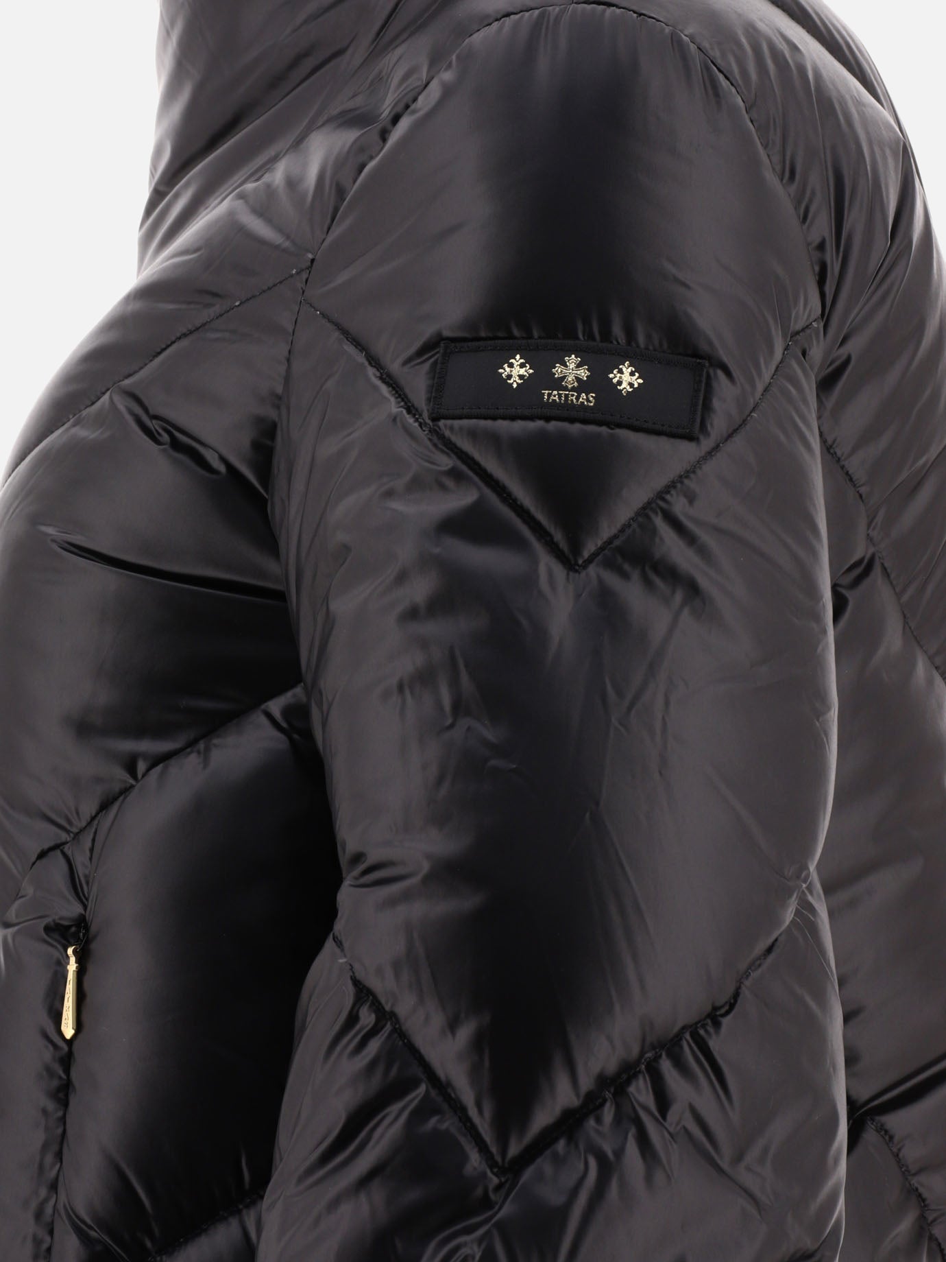Down jackets 100% nylon - Padding: down and feather  Black - Tatras Women | PDP | VIETTI Online Store | thumbnail_3