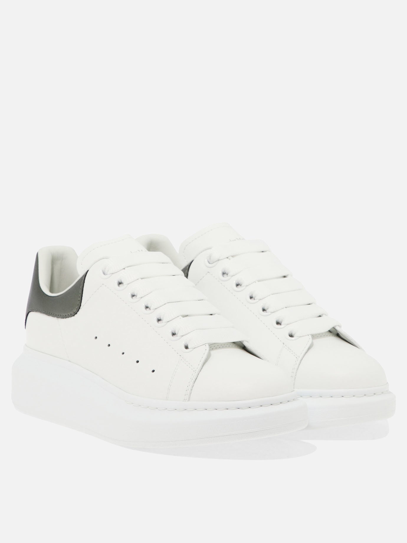 Low top sneakers 100% leather - 100% rubber  White - Alexander McQueen Women | PDP | VIETTI Online Store | thumbnail_2