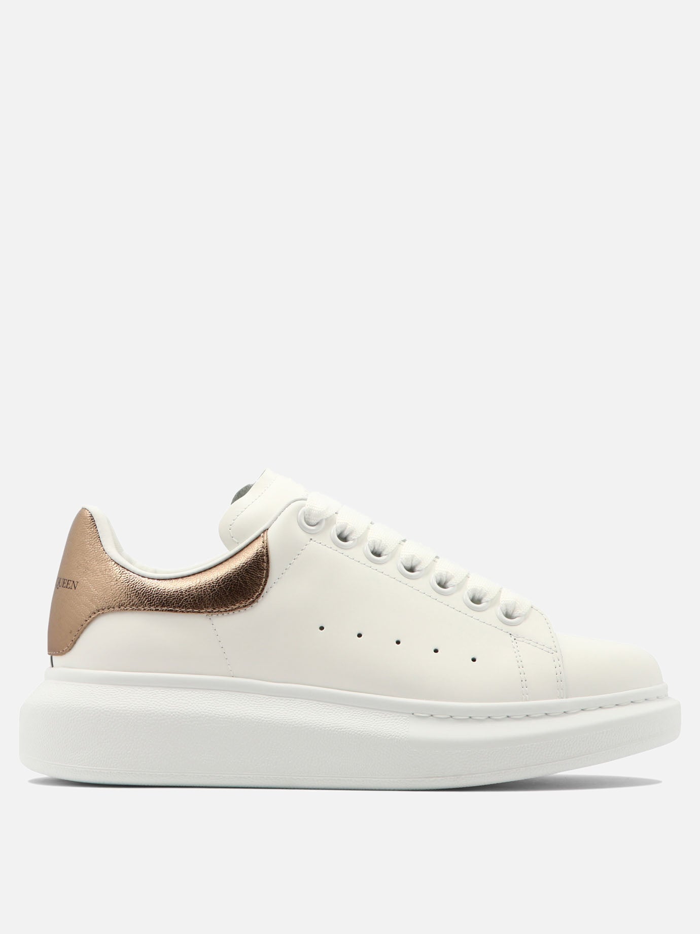 Low top sneakers 100% leather - 100% rubber  White - Alexander McQueen Women | PDP | VIETTI Online Store | Zoom-Modal
