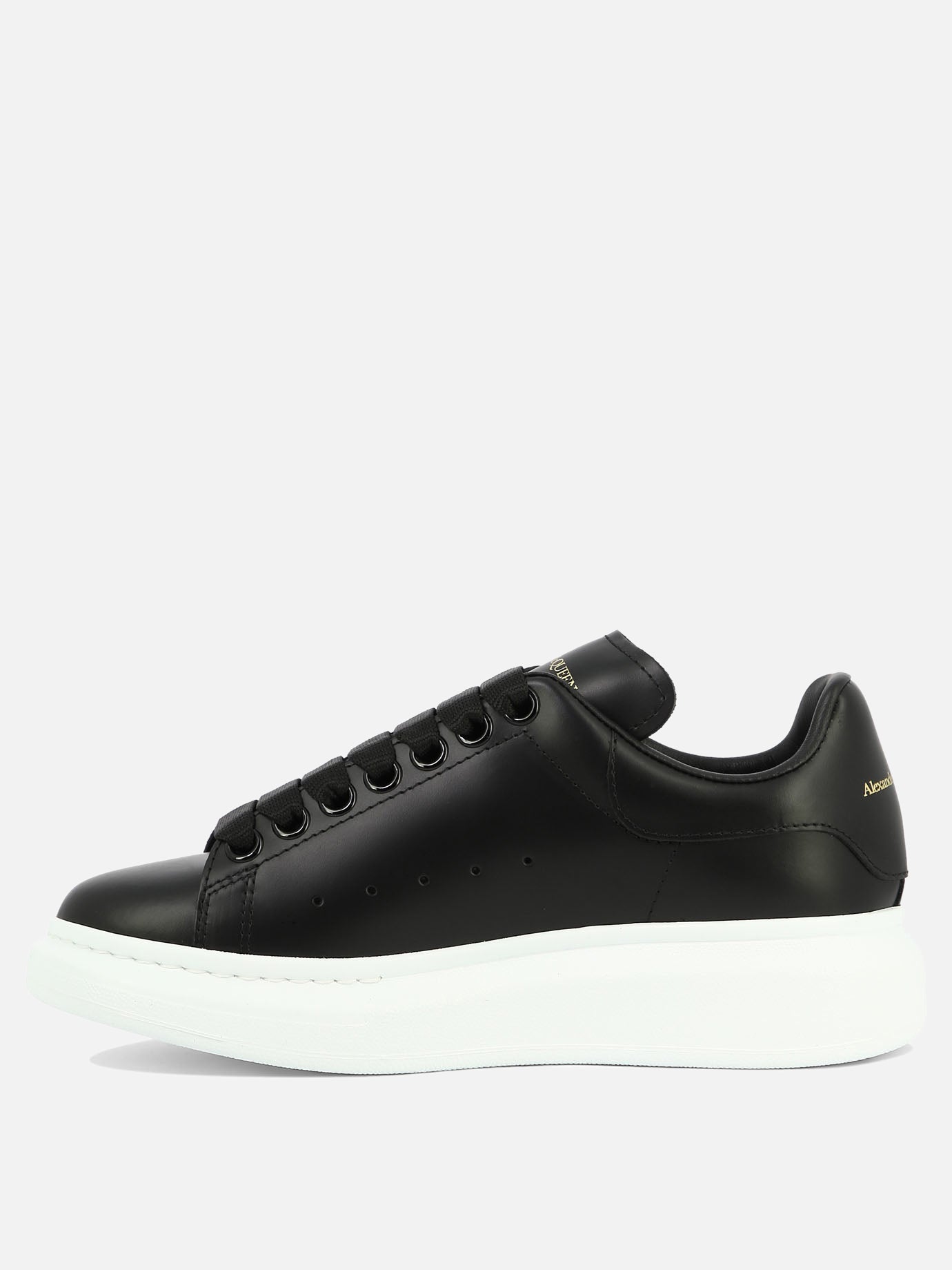 Low top sneakers 100% leather - 100% rubber  Black - Alexander McQueen Women | PDP | VIETTI Online Store | thumbnail_3