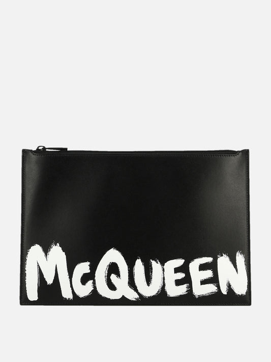 Document cases 100% leather  Black - Alexander McQueen Men | PLP | VIETTI Online Store 
