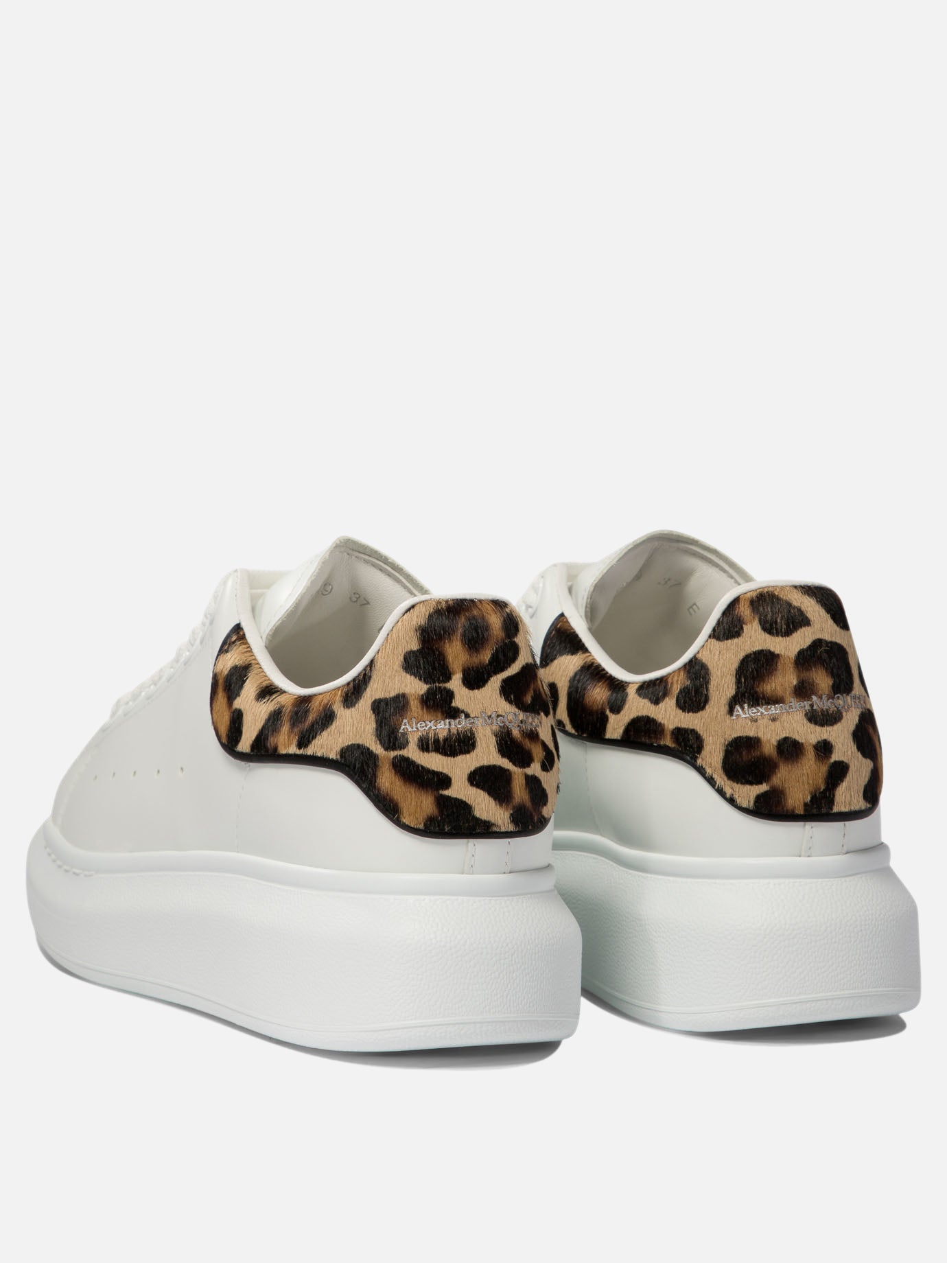 Low top sneakers 100% leather - 100% rubber  White - Alexander McQueen Women | PDP | VIETTI Online Store | thumbnail_4