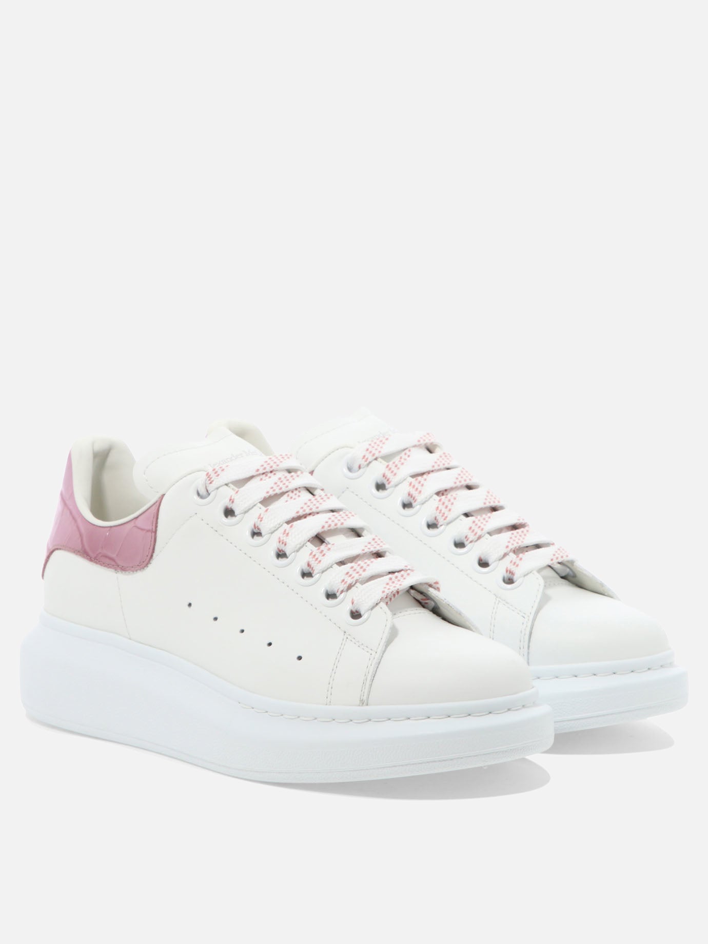 Low top sneakers 100% leather - 100% rubber  White - Alexander McQueen Women | PDP | VIETTI Online Store | thumbnail_2
