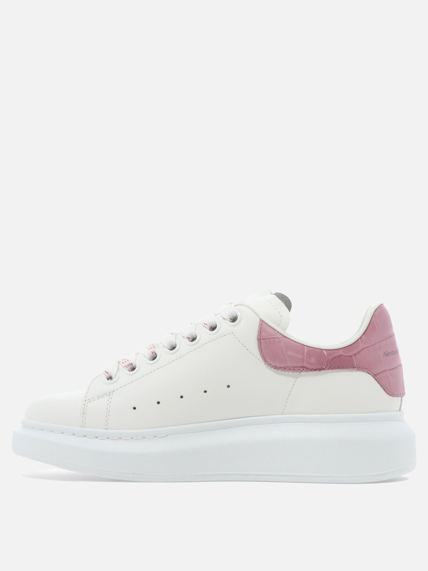 Low top sneakers 100% leather - 100% rubber  White - Alexander McQueen Women | PDP | VIETTI Online Store | Zoom-Modal_3
