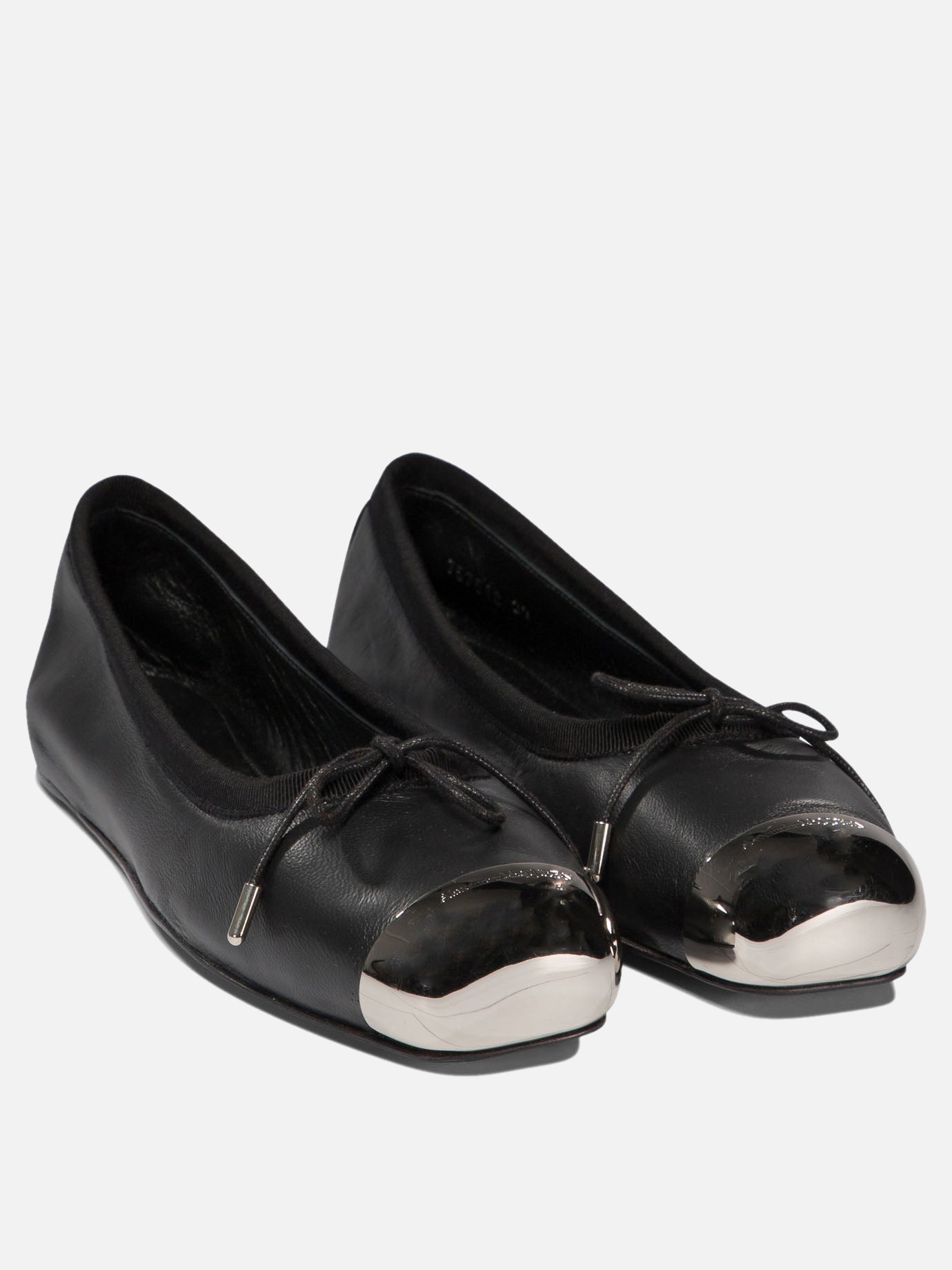 "Punk" ballet flats