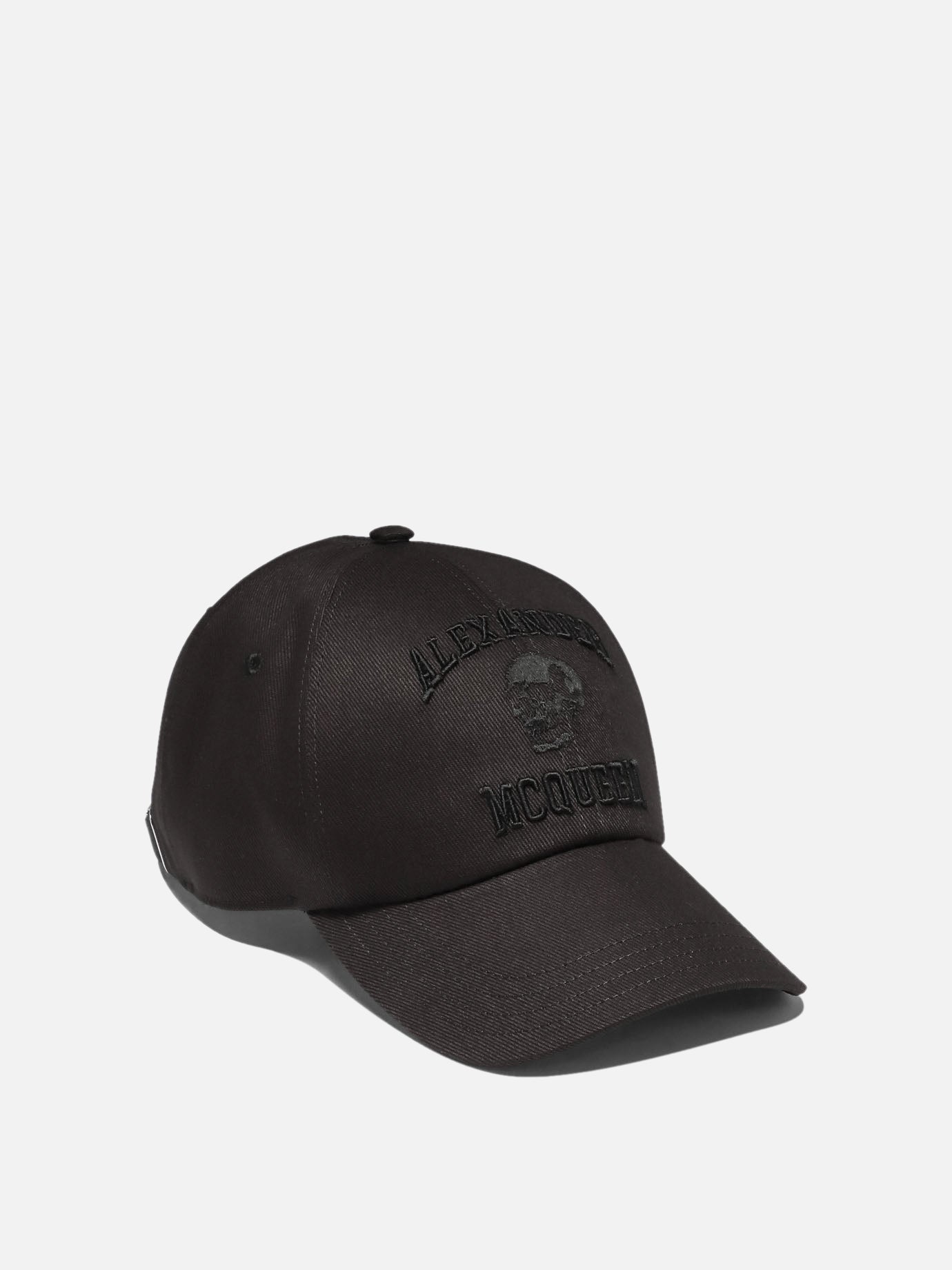 Alexander McQueen "Varsity Skull" cap Black