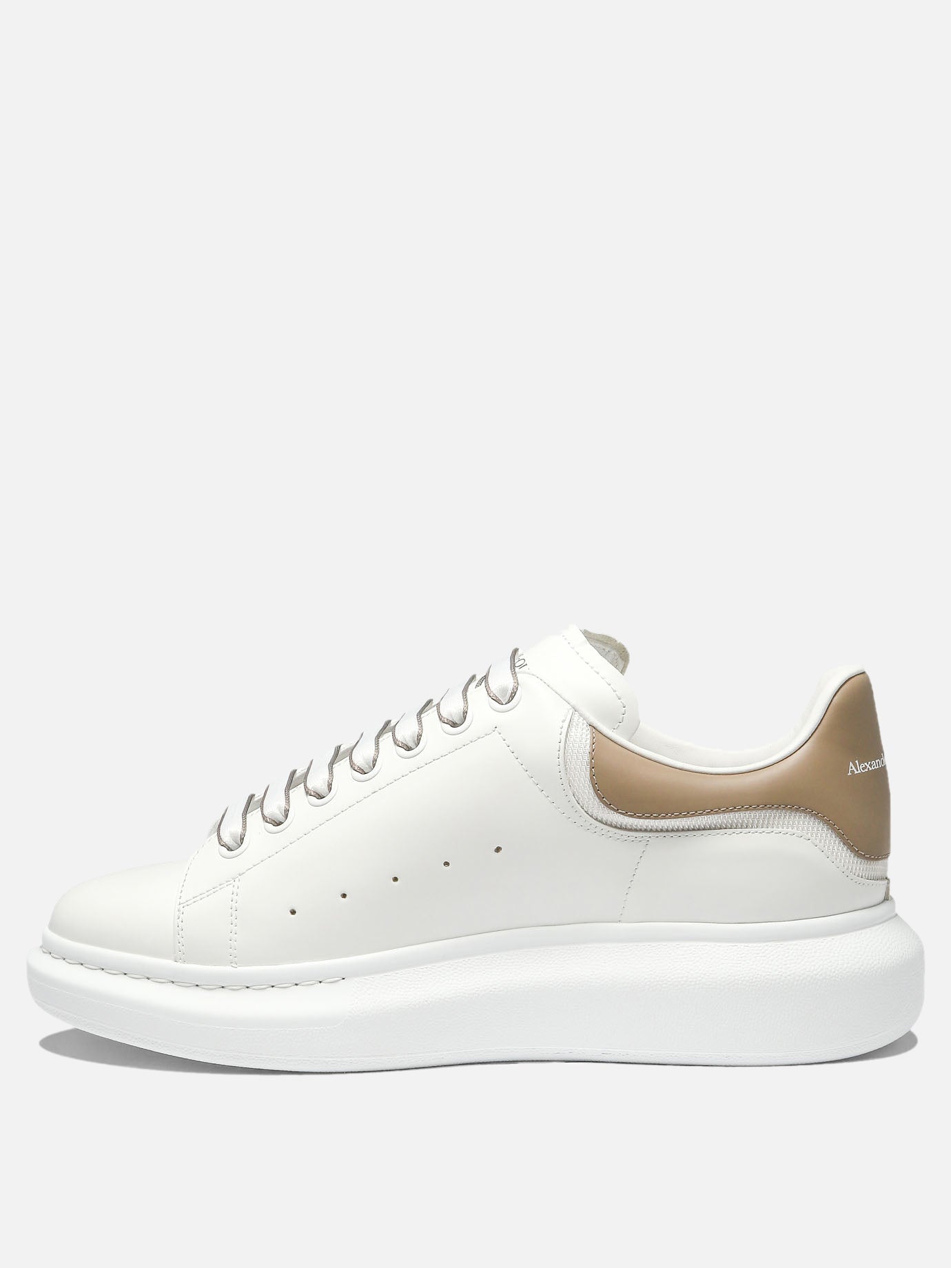 Low top sneakers 100% calf leather - 100% rubber  White - Alexander McQueen Men | PDP | VIETTI Online Store | Zoom-Modal_3
