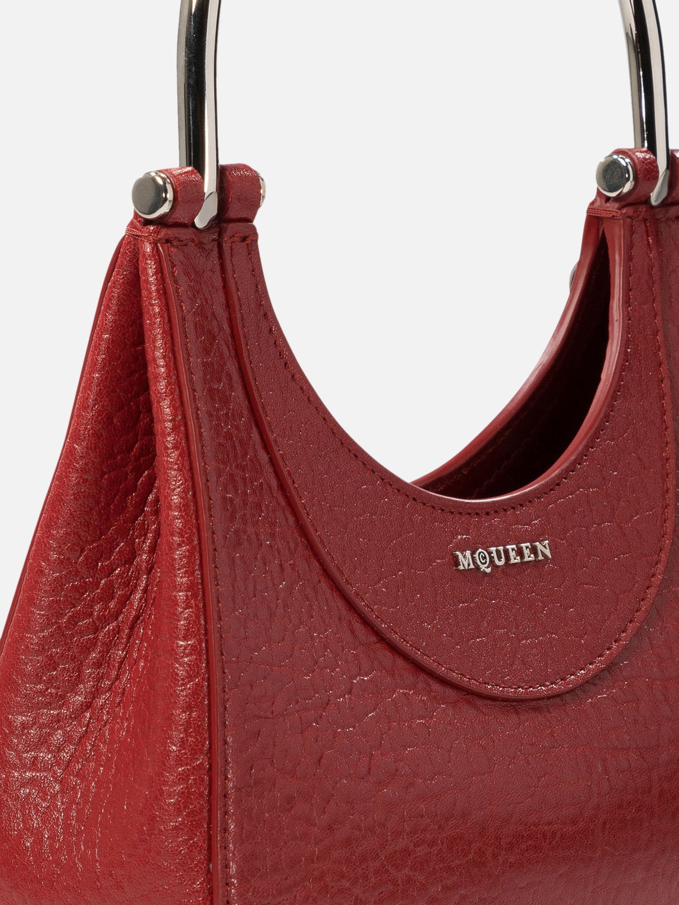 Alexander McQueen "Mini Cross-Bar" handbag Red