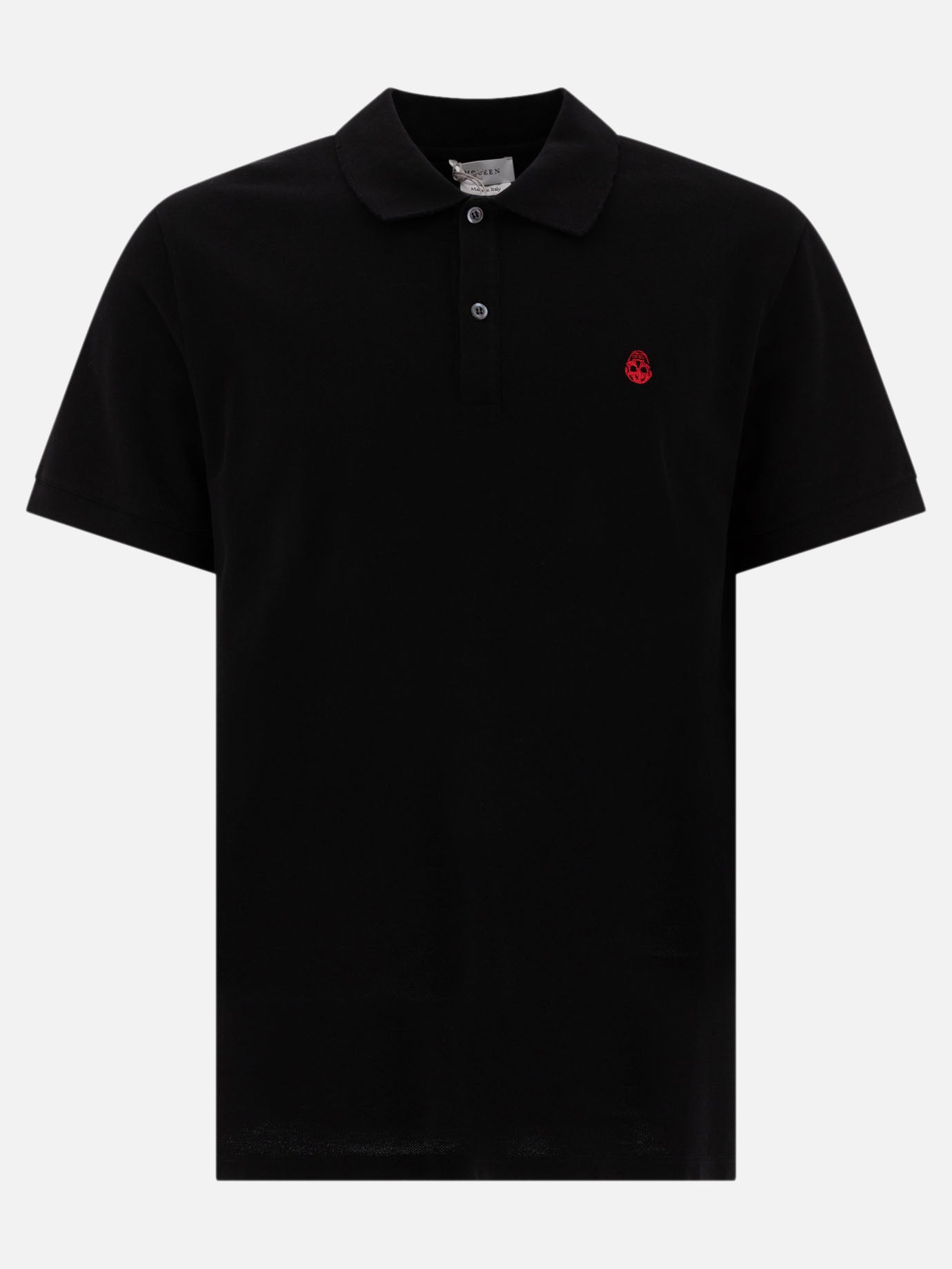 "Inverted Skull" polo shirt