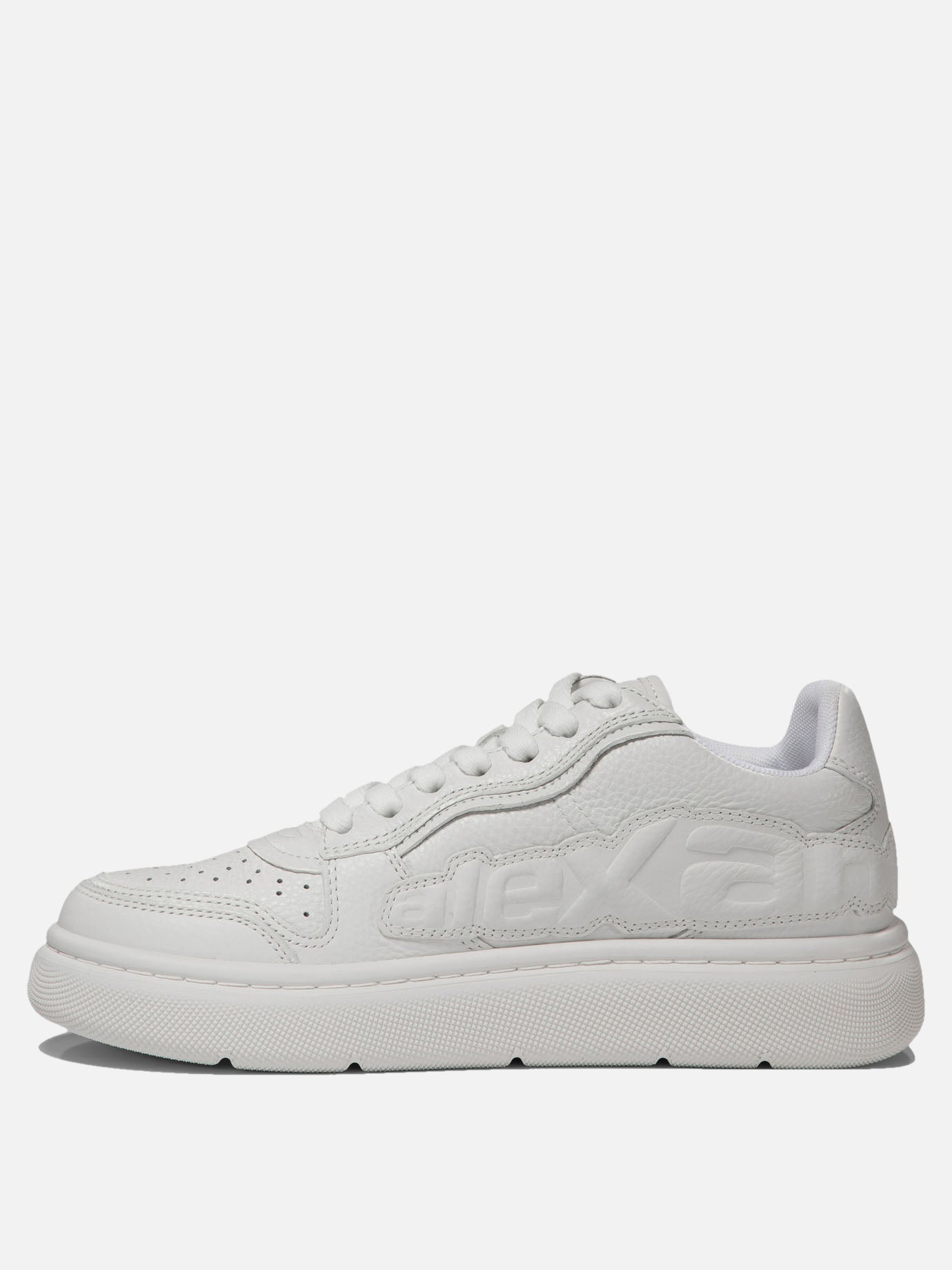Low top sneakers 100% leather - 100% rubber  White - Alexander Wang Women | PDP | VIETTI Online Store | Zoom-Modal_3
