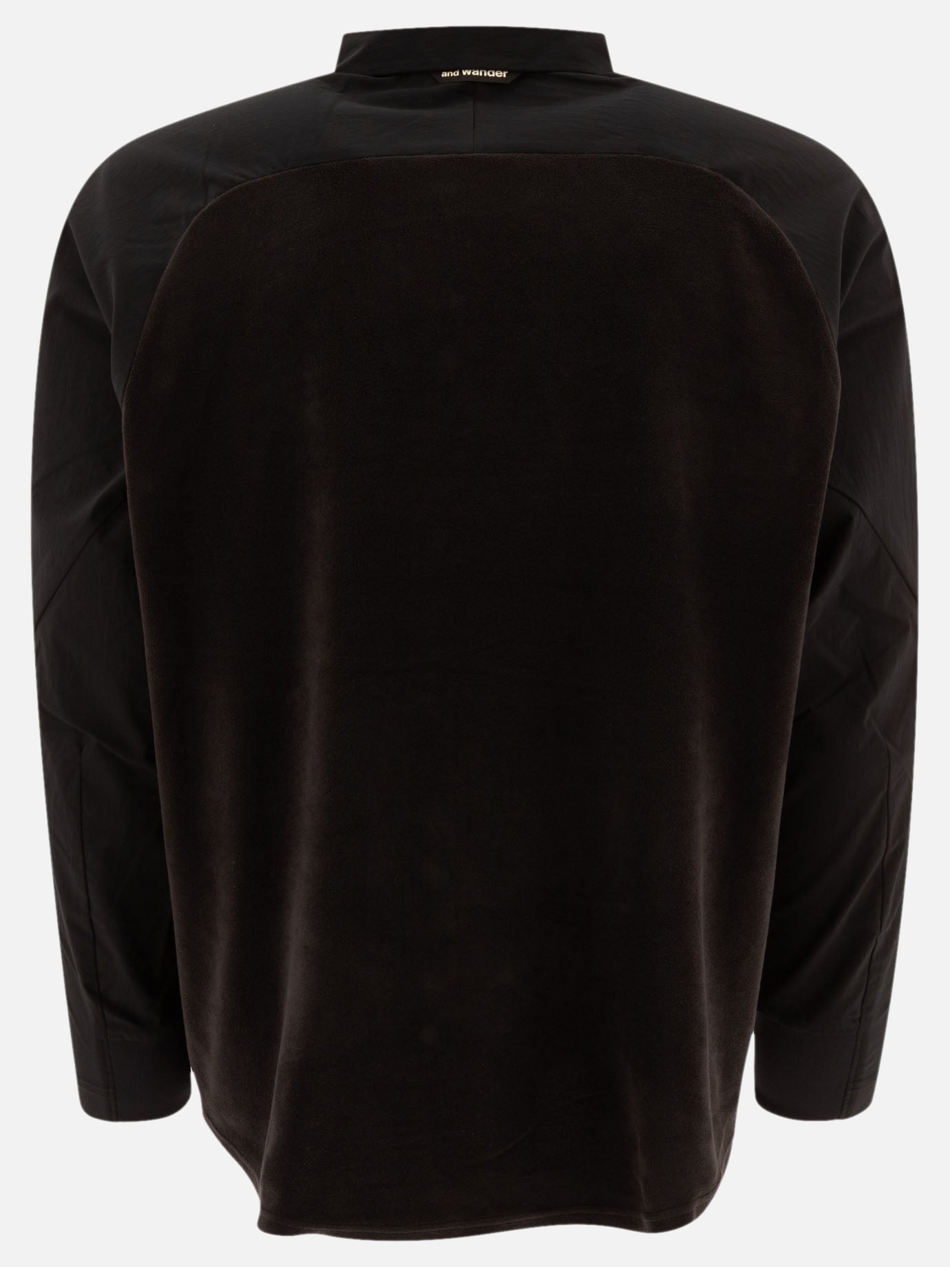 and Wander Shirt with fleece insert Black