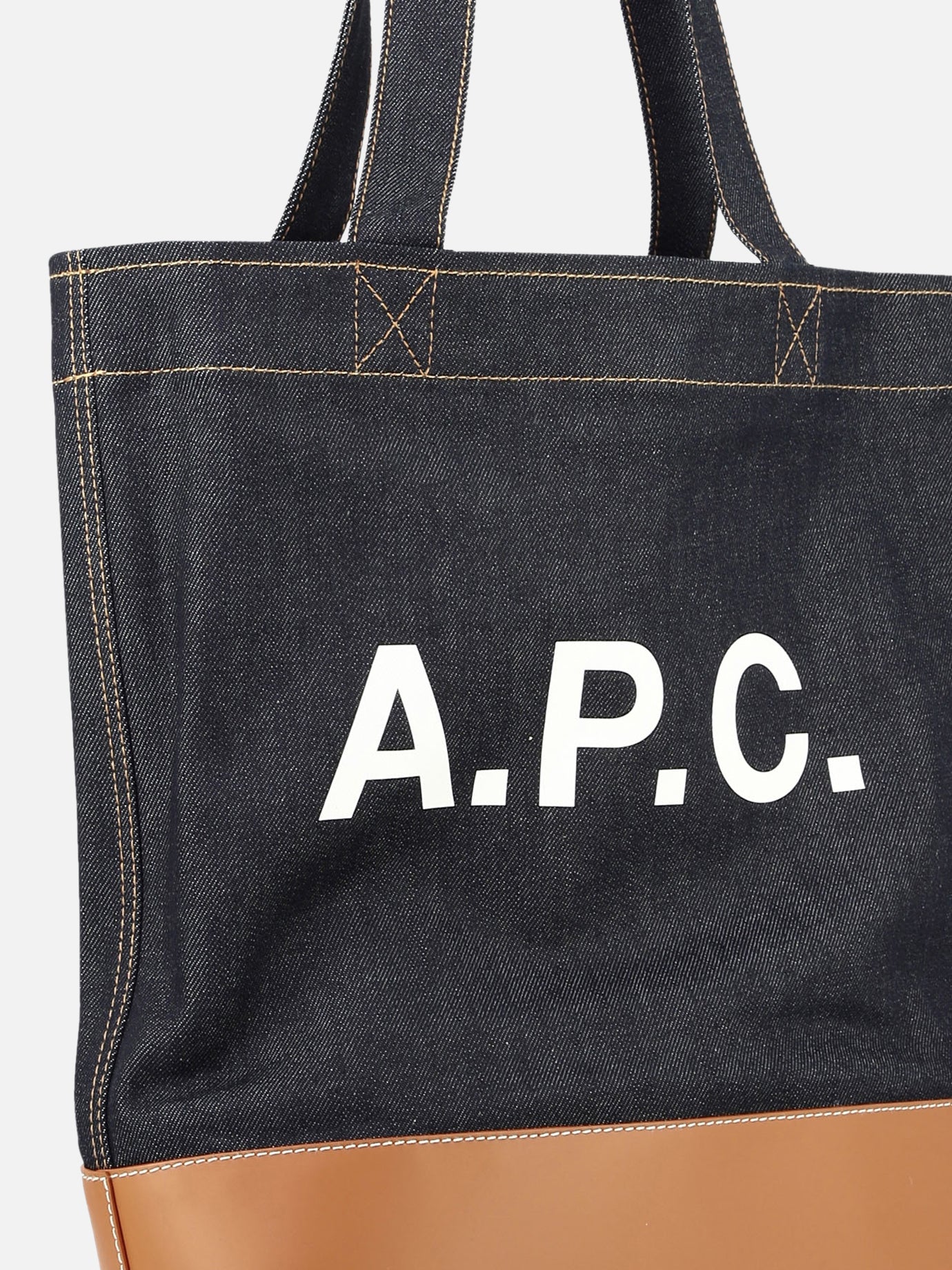 A.P.C. "Axel" tote bag Blue