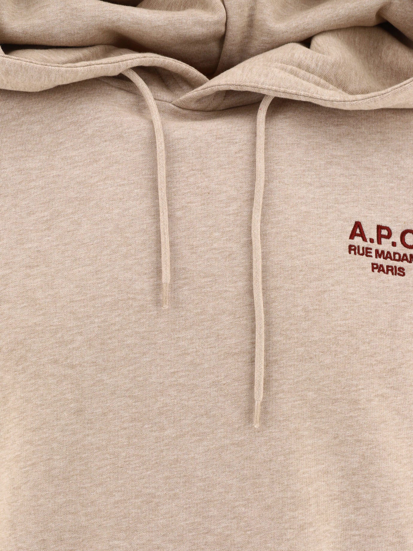 A.P.C. "Rue Madame" hoodie Beige