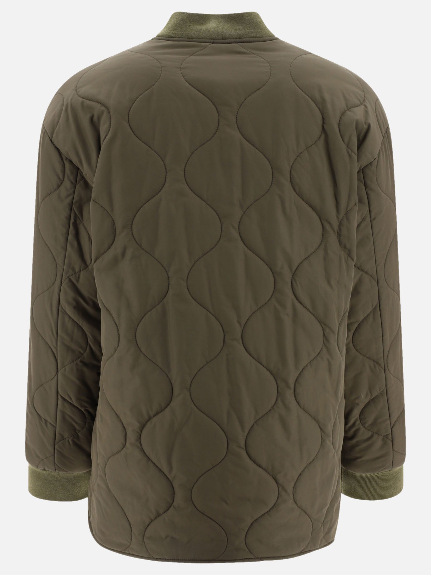 A.P.C. "Florent" quilted jacket Green