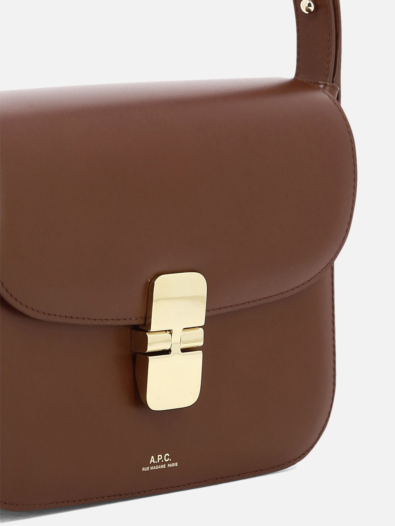 A.P.C. "Grace Small" crossbody bag Brown