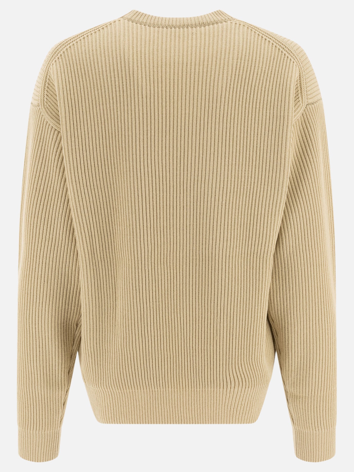 Crewneck sweaters Solid colour  Green - Auralee Women | PDP | VIETTI Online Store | thumbnail_2