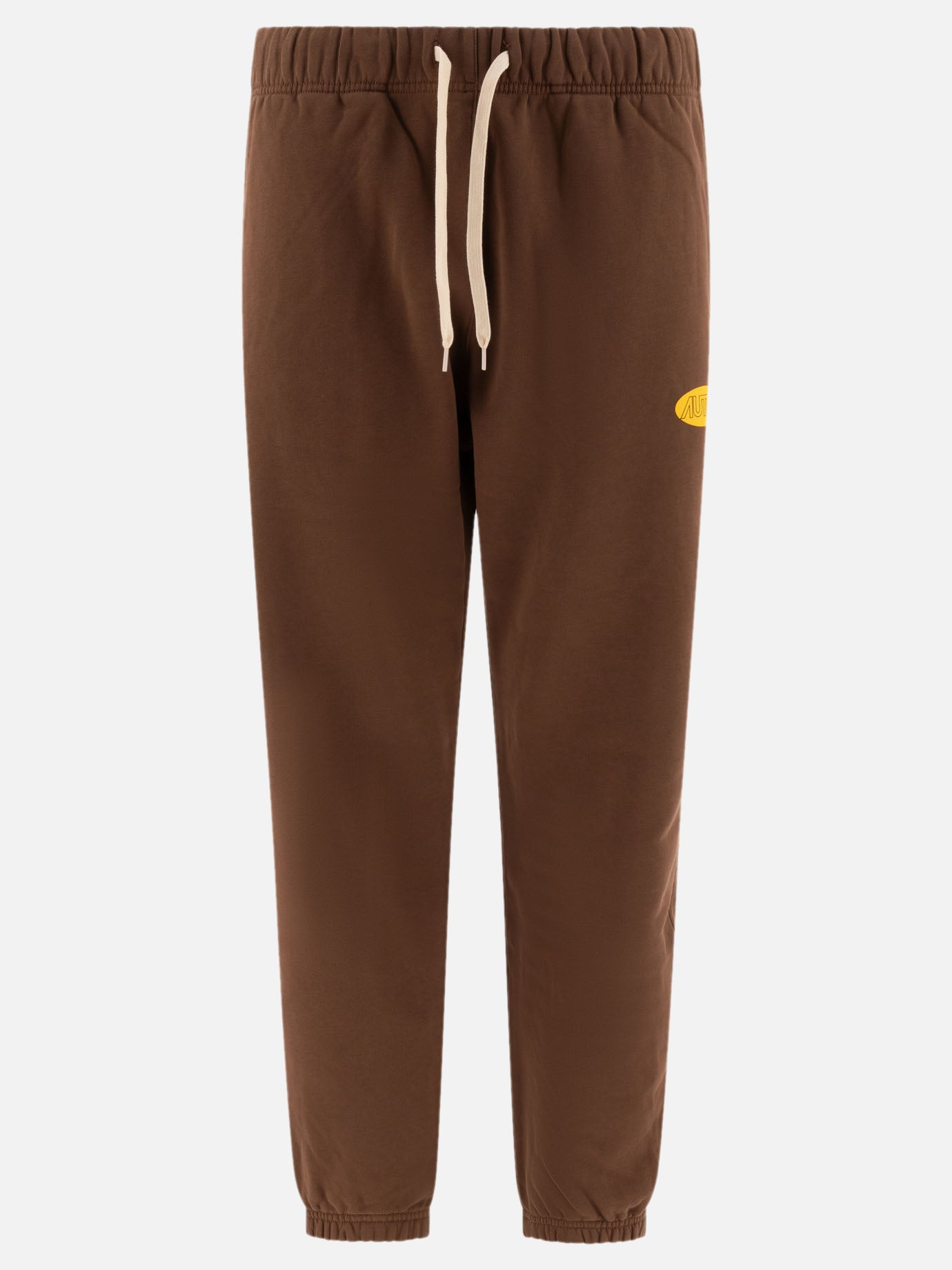 Autry Joggers with logo Brown